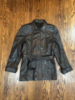 Vintage 90s Super Buttery Sheepskin Leather Jacket